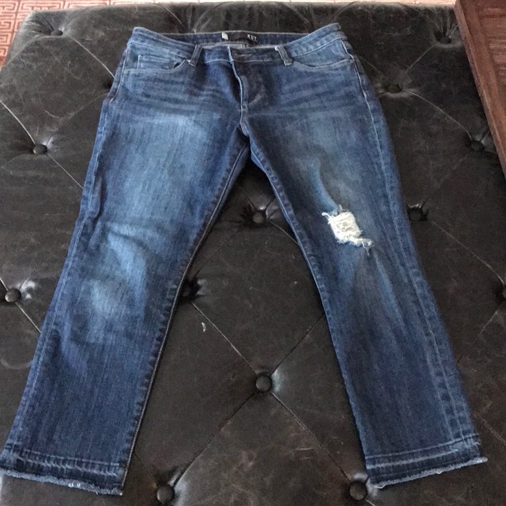 Kut straight leg jeans sz 8p 24” inseam